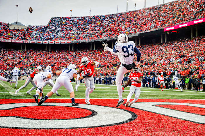 Penn State vs Ohio State football in Columbus, 2019